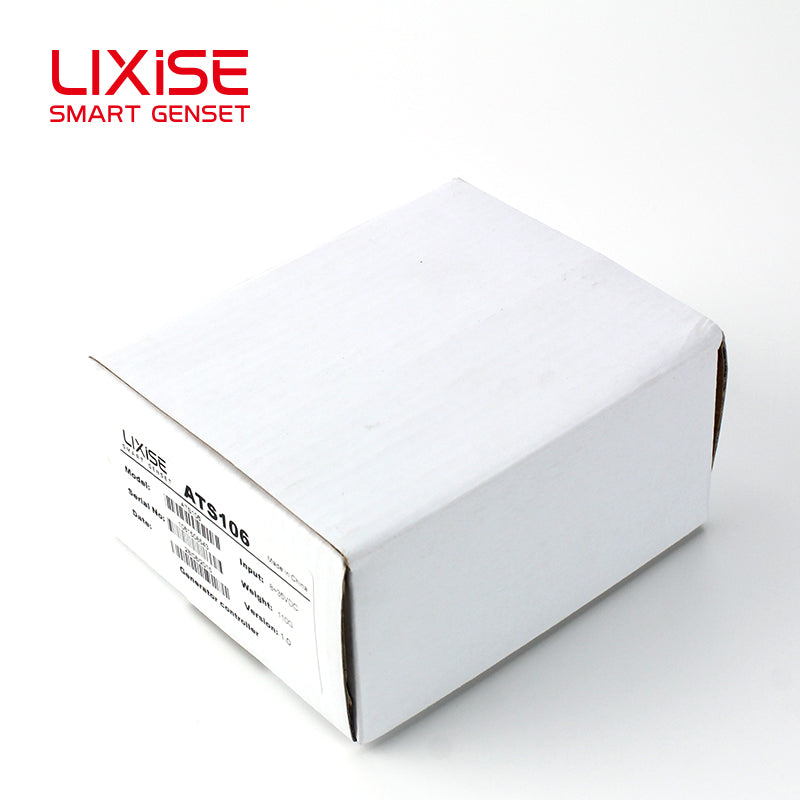 LIXiSE ATS106 Single Mains Genset Automatic Transfer Controller with 32-bit ARM Voltage Abnormality Monitor