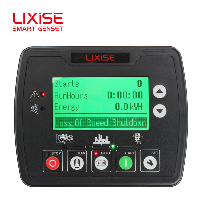 LIXiSE LXC3920 Generator Remote Monitoring Controller | Optimized for DTU, Fast Stable Wireless Data Transmission, GPS Location Tracking, SMS Alarm Notification