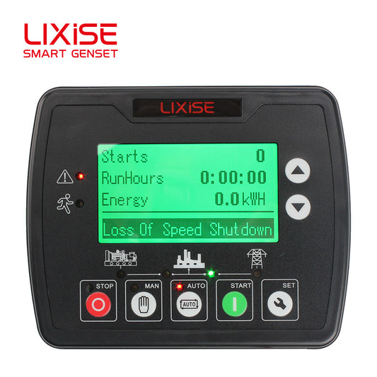 LIXiSE LXC3920 Generator Remote Monitoring Controller | Optimized for DTU, Fast Stable Wireless Data Transmission, GPS Location Tracking, SMS Alarm Notification