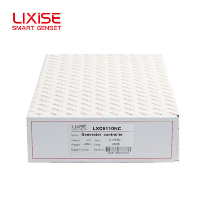 LIXiSE LXC6110NC Universal Intelligent Genset Controller with CAN J1939 Bus, 240\*128 LCD, IoT Remote Monitoring for Diesel Generator Rental & Air Compressor