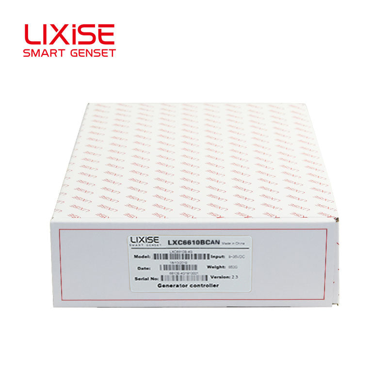 LIXiSE LXC6610BCAN-4G Built-in Genset Controller | Isolated CAN J1939 Auto Control Panel for Medium & Large Rental Gensets