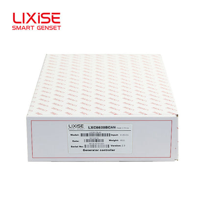 LIXiSE LXC6620BCAN Built-in 4G AMF Genset Controller with CAN J1939, 4.3" Multi-Language LCD for Rental & Telecom Base Station Generator Sets
