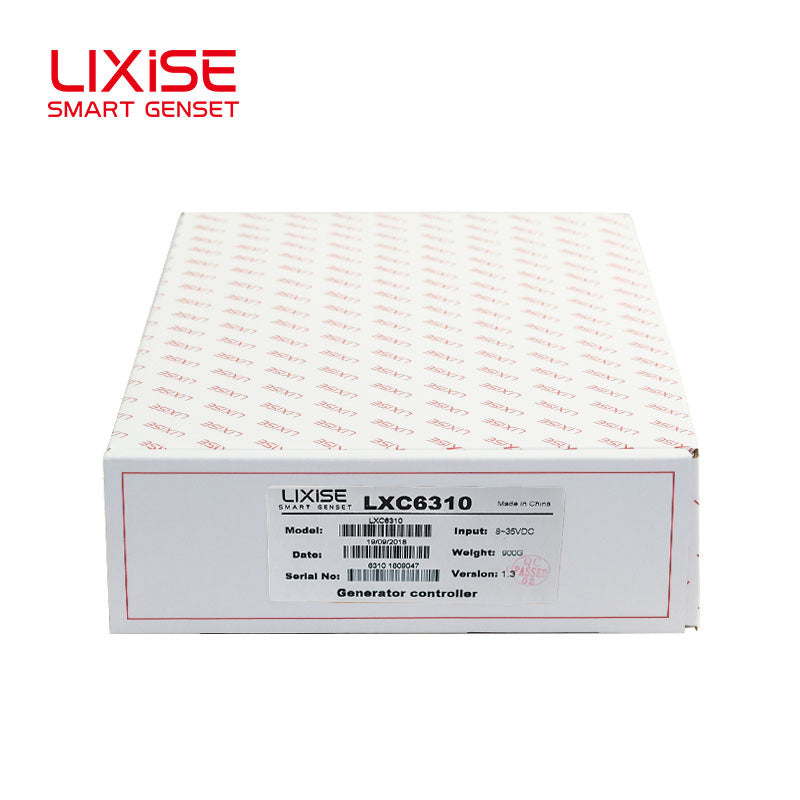 LIXiSE LXC6310 Full Auto Generator Controller | Mobile Remote Monitoring, Universal for Rental Generators, Fire Pumps & Air Compressors
