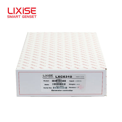 LIXiSE LXC6310 Full Auto Generator Controller | Mobile Remote Monitoring, Universal for Rental Generators, Fire Pumps & Air Compressors