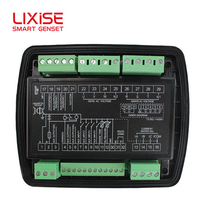 LIXiSE LXC3920 Generator Remote Monitoring Controller | Optimized for DTU, Fast Stable Wireless Data Transmission, GPS Location Tracking, SMS Alarm Notification