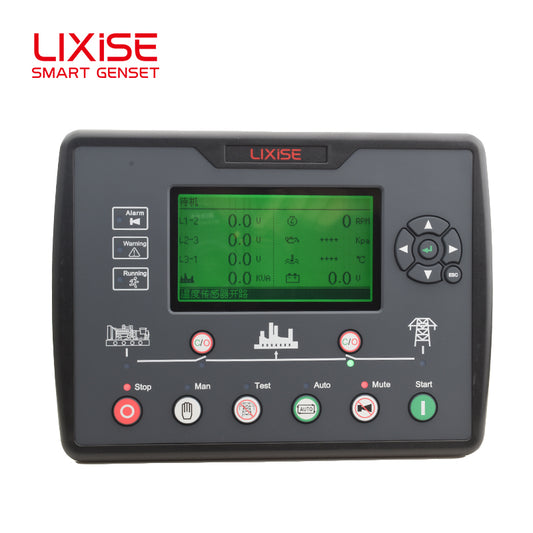 LIXiSE LXC6120NC AMF Genset Controller | Automatic Mains Failure Generator Control Panel