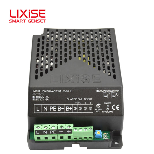 Smart Floating Battery Charger LBC2403-1206EB Intelligent Power Charger Battery 3A 6A for Diesel Generators