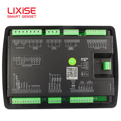 LIXISE LXC8320 Full Automatic AMF Generator Controller ATS Genset Control Panel
