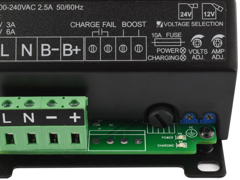 LBC2403-1206 Charger, Dual Voltage, Generator Accessories