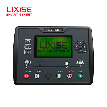 LIXiSE LXC6610BCAN-4G Built-in Genset Controller | Isolated CAN J1939 Auto Control Panel for Medium & Large Rental Gensets