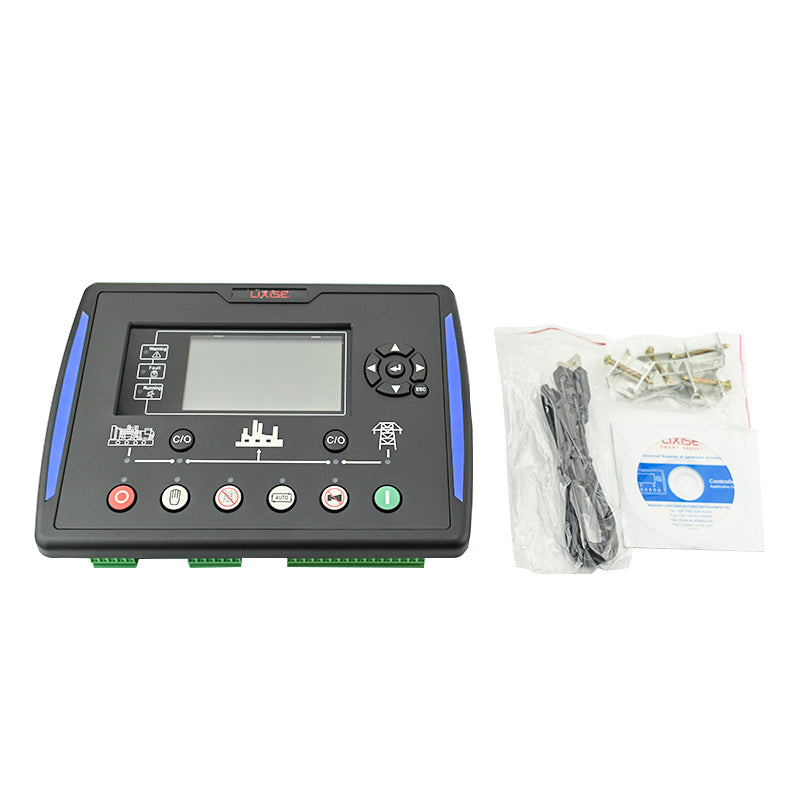 LIXiSE LXC9220 AMF Factory Automatic Genset Controller | SMS Alarm, GPRS Remote Monitoring, ATS Auto Transfer Switch, Full Electrical Protection