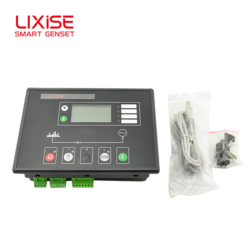 LIXiSE LXC6310 Full Auto Generator Controller | Mobile Remote Monitoring, Universal for Rental Generators, Fire Pumps & Air Compressors