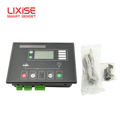 LIXiSE LXC6310 Full Auto Generator Controller | Mobile Remote Monitoring, Universal for Rental Generators, Fire Pumps & Air Compressors