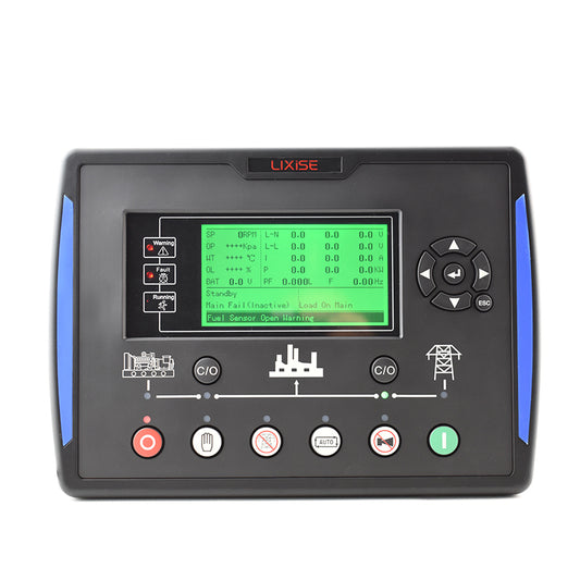 LIXiSE LXC9220 AMF Factory Automatic Genset Controller | SMS Alarm, GPRS Remote Monitoring, ATS Auto Transfer Switch, Full Electrical Protection