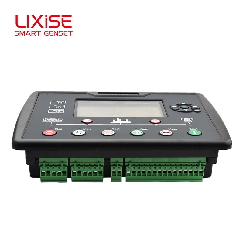 LIXiSE LXC6620BCAN Built-in 4G AMF Genset Controller with CAN J1939, 4.3" Multi-Language LCD for Rental & Telecom Base Station Generator Sets
