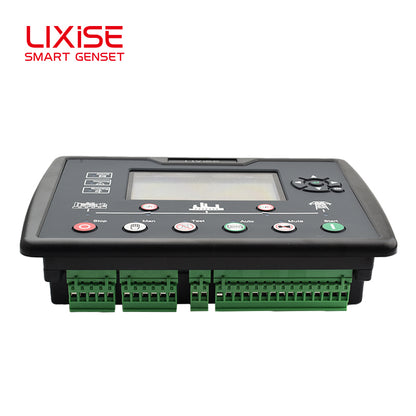 LIXiSE LXC6620BCAN Built-in 4G AMF Genset Controller with CAN J1939, 4.3" Multi-Language LCD for Rental & Telecom Base Station Generator Sets