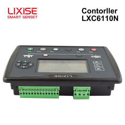 LIXiSE LXC6110N Intelligent Single Genset Controller Without CAN Bus, Auto Start Stop Generator Control Panel