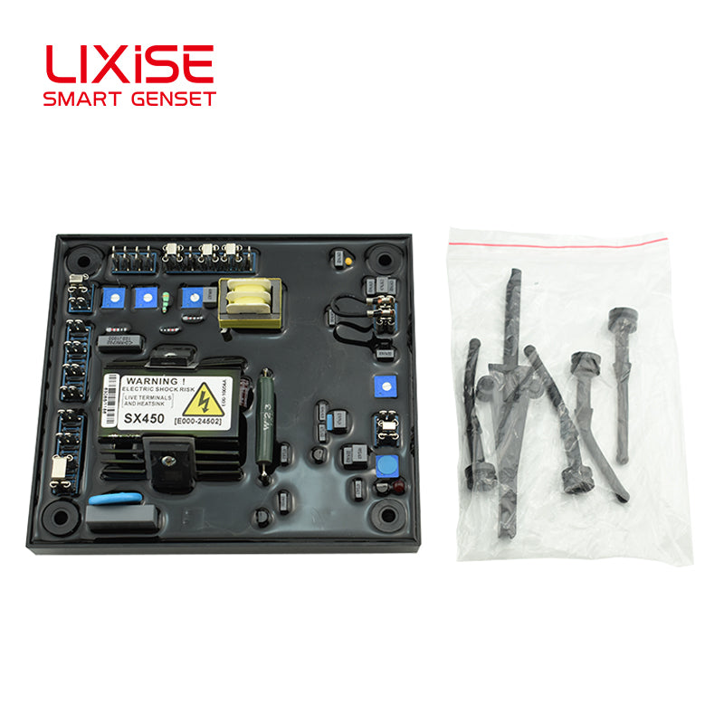 LIXiSE SX450 | Manufacturer | Brushless Generator Excitation AVR | Low Temperature Drift Voltage Stabilizer