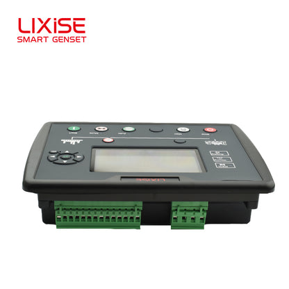 LIXiSE LXC6110NC Universal Intelligent Genset Controller with CAN J1939 Bus, 240\*128 LCD, IoT Remote Monitoring for Diesel Generator Rental & Air Compressor