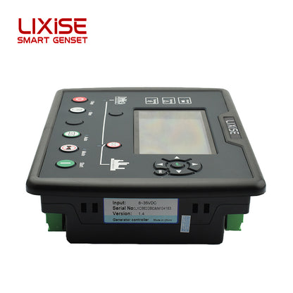 LIXiSE LXC6620BCAN Built-in 4G AMF Genset Controller with CAN J1939, 4.3" Multi-Language LCD for Rental & Telecom Base Station Generator Sets
