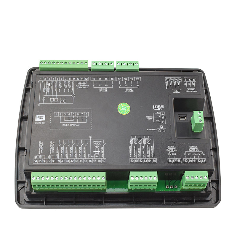 LIXiSE LXC9220 AMF Factory Automatic Genset Controller | SMS Alarm, GPRS Remote Monitoring, ATS Auto Transfer Switch, Full Electrical Protection