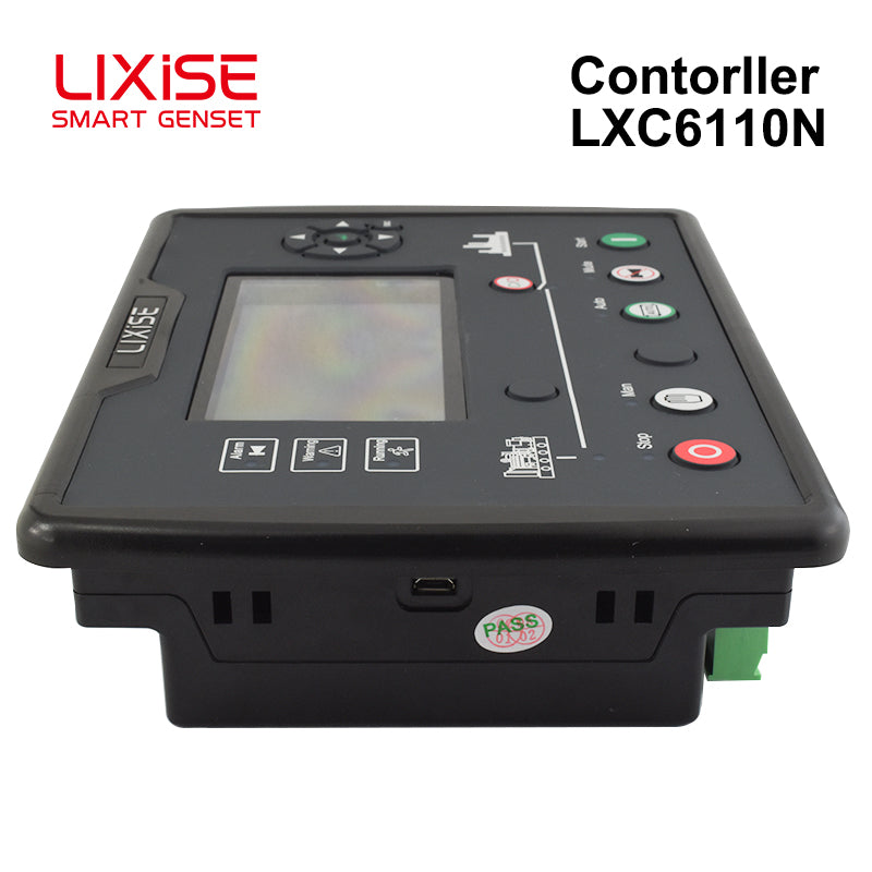 LIXiSE LXC6110N Intelligent Single Genset Controller Without CAN Bus, Auto Start Stop Generator Control Panel