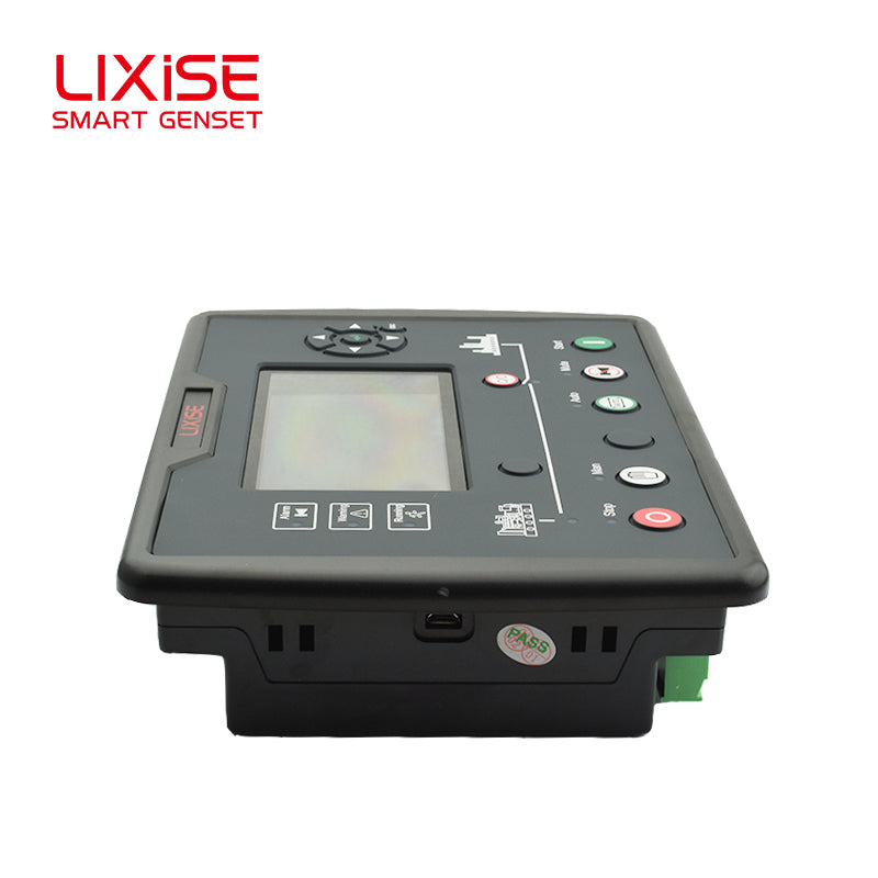 LIXiSE LXC6110NC Universal Intelligent Genset Controller with CAN J1939 Bus, 240\*128 LCD, IoT Remote Monitoring for Diesel Generator Rental & Air Compressor