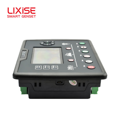 LIXiSE LXC6620BCAN Built-in 4G AMF Genset Controller with CAN J1939, 4.3" Multi-Language LCD for Rental & Telecom Base Station Generator Sets