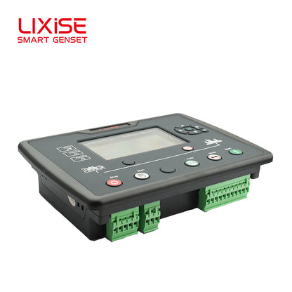 LIXiSE LXC6110NC Universal Intelligent Genset Controller with CAN J1939 Bus, 240\*128 LCD, IoT Remote Monitoring for Diesel Generator Rental & Air Compressor