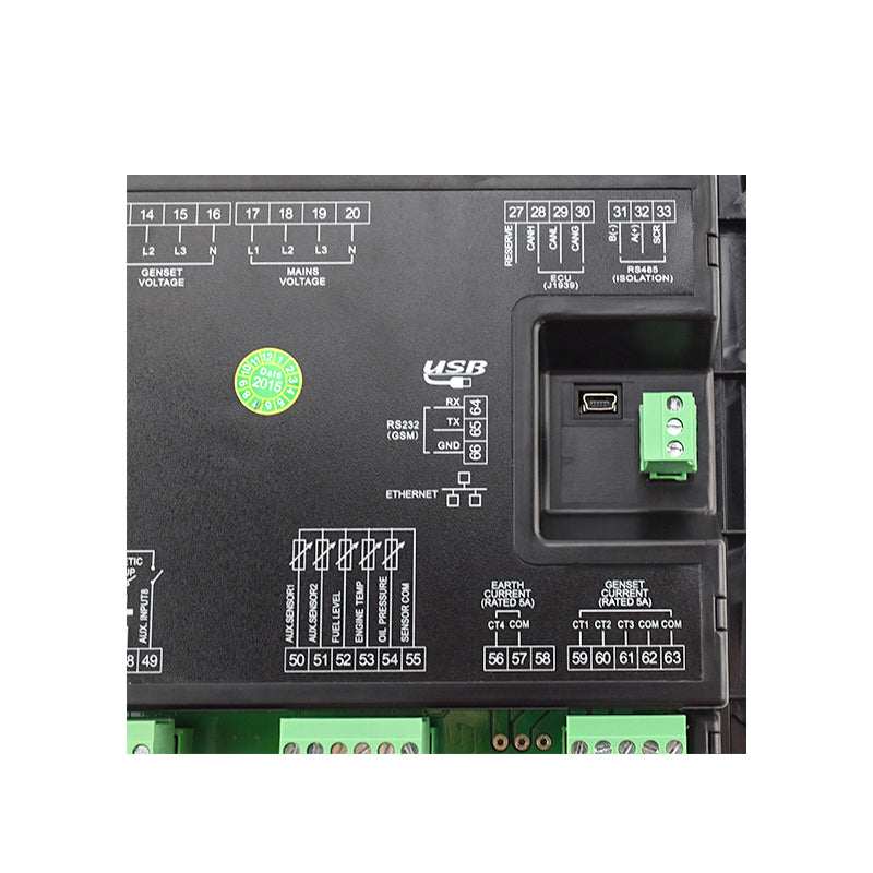 LIXiSE LXC9220 AMF Factory Automatic Genset Controller | SMS Alarm, GPRS Remote Monitoring, ATS Auto Transfer Switch, Full Electrical Protection