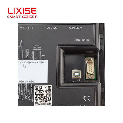 LIXiSE LXC6310 Full Auto Generator Controller | Mobile Remote Monitoring, Universal for Rental Generators, Fire Pumps & Air Compressors