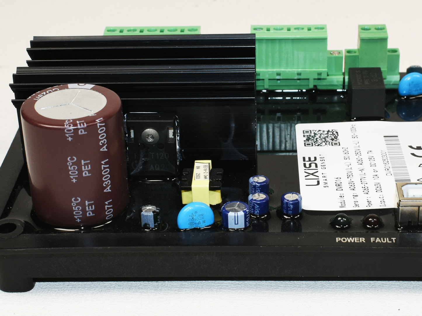 LIXiSE DVR016 CAN & Bluetooth AVR | Trusted High-Voltage Genset Parts Factory