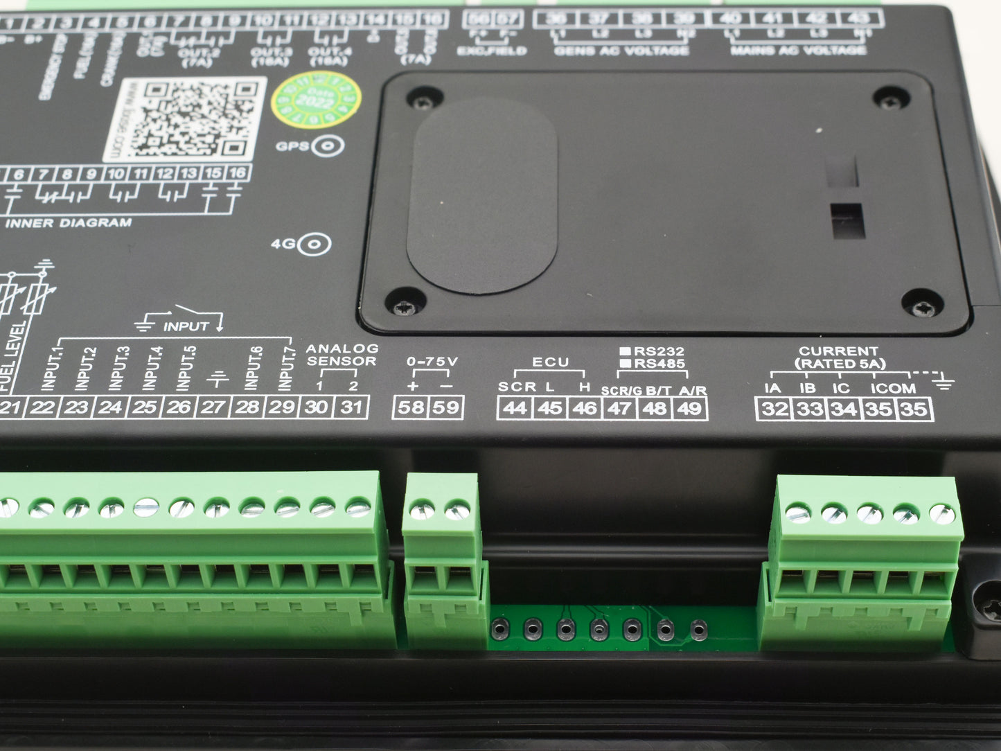 LIXiSE LXC6620N-4G 4G Cloud AMF Genset Controller | Built-in Hidden 4G Antenna, 18s Black Box Fault Playback for Rental & Base Station Generators