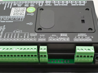 LIXiSE LXC6620N-4G 4G Cloud AMF Genset Controller | Built-in Hidden 4G Antenna, 18s Black Box Fault Playback for Rental & Base Station Generators