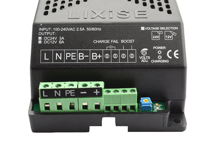 Smart Floating Battery Charger LBC2403-1206EB Intelligent Power Charger Battery 3A 6A for Diesel Generators