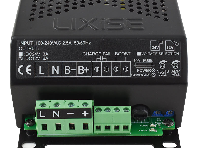 LIXISE LBC1206B 12V 6A AC220V Generator Accessories Charger