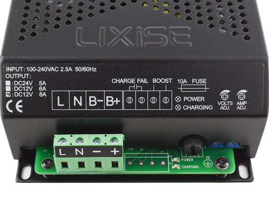 LBC1208 LIXiSE dynamo Battery Charger 12V 8A