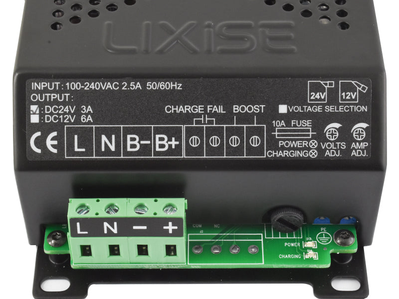 LIXISE LBC2403 Battery Charger Genset Charger 24V 3A
