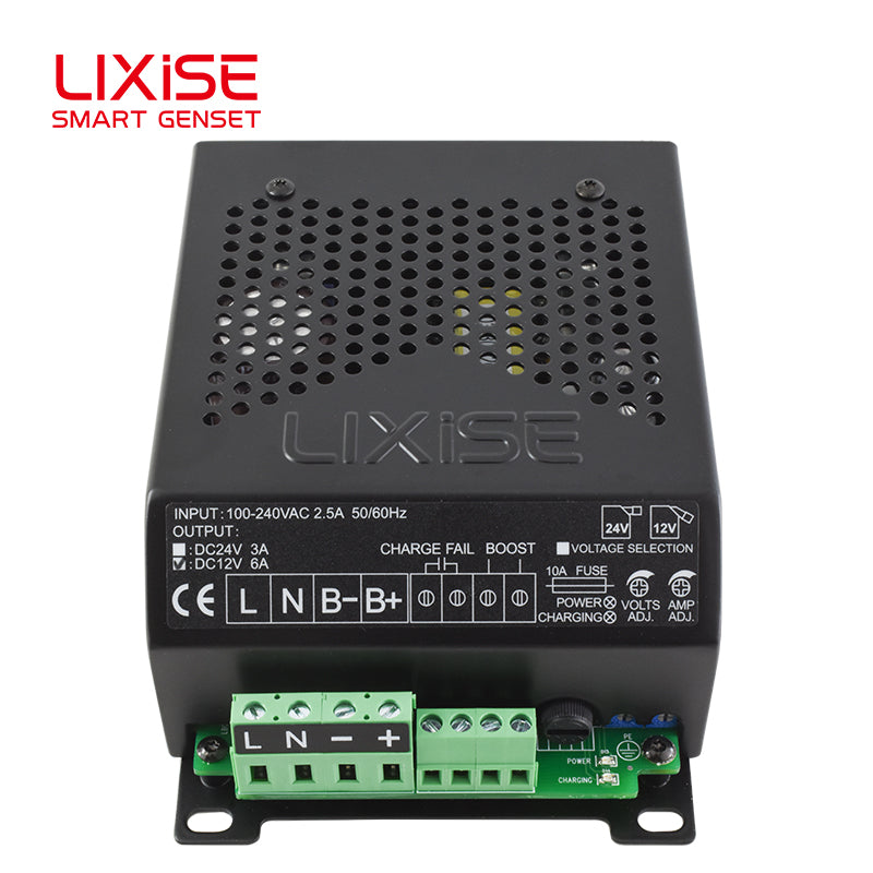 LIXISE LBC1206B 12V 6A AC220V Generator Accessories Charger