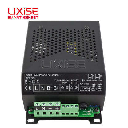 LIXISE LBC1206B 12V 6A AC220V Generator Accessories Charger