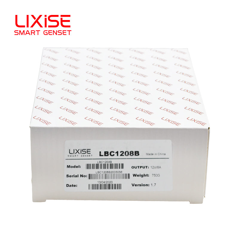 LIXISE LBC1208B Charger 12V 8A BOOST Port Generator Accessories Fault Alarm