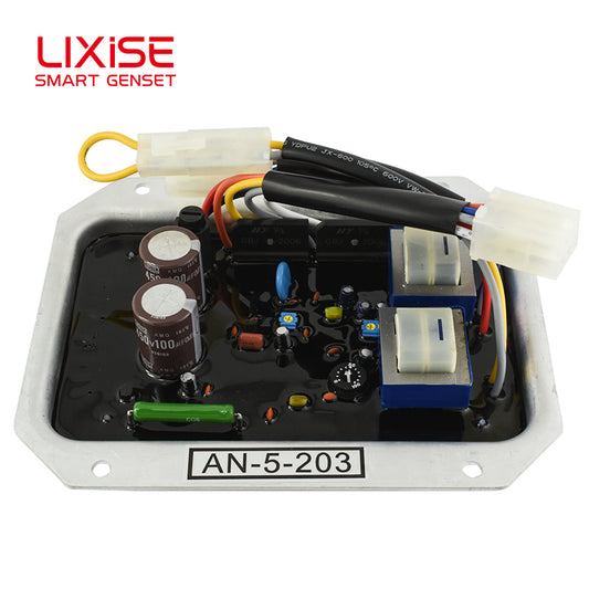 LIXiSE AN-5-203 AVR | Generator Parts Factory | High Temp 200℃ Automatic Voltage Regulator