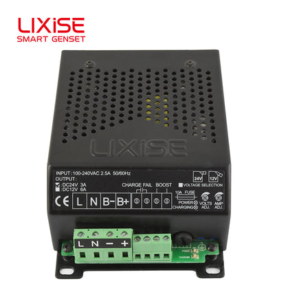 LIXISE LBC2403B Charger BOOST Port Generator Accessories Fault Alarm