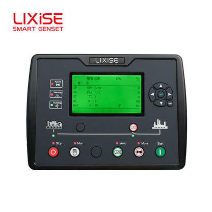 LIXiSE LXC6610NCAN 4.3 Inch CAN Bus Genset Controller | Built-in Hidden 4G Antenna, Cloud Multi-Unit Remote Management, 18s Black Box Fault Playback, Multi-Language LCD