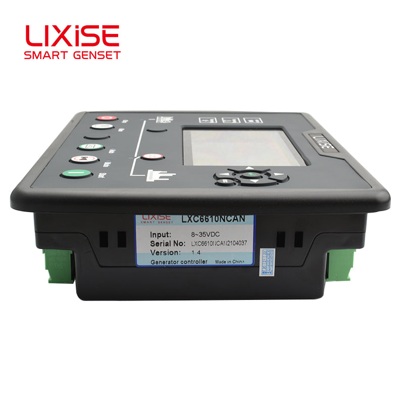 LIXiSE LXC6610NCAN 4.3 Inch CAN Bus Genset Controller | Built-in Hidden 4G Antenna, Cloud Multi-Unit Remote Management, 18s Black Box Fault Playback, Multi-Language LCD