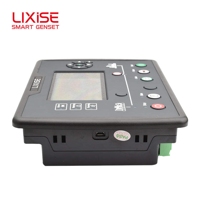 LIXiSE LXC6610NCAN 4.3 Inch CAN Bus Genset Controller | Built-in Hidden 4G Antenna, Cloud Multi-Unit Remote Management, 18s Black Box Fault Playback, Multi-Language LCD