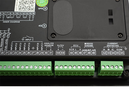 LIXiSE LXC6610NCAN 4.3 Inch CAN Bus Genset Controller | Built-in Hidden 4G Antenna, Cloud Multi-Unit Remote Management, 18s Black Box Fault Playback, Multi-Language LCD