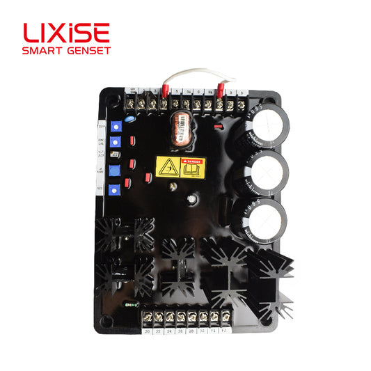 LIXiSE VR6/K65-12B Genset AVR | Single/Three Phase Sensing Parallel Droop Compensation Spare Parts | Generator Parts Factory