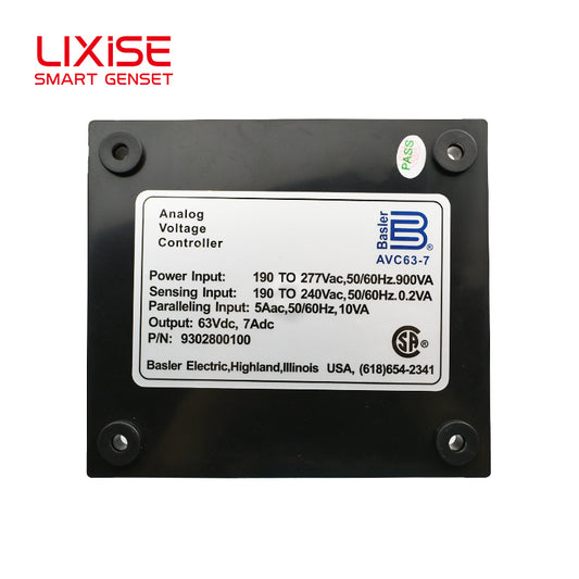 LIXiSE AVC63‑7F Encapsulated Automatic Voltage Regulator | Brushless AC Generator Excitation Stabilizer Manufacturer