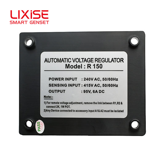 LIXiSE R150 Automatic Voltage Regulator | Compact High Performance AVR For Single & Three Phase Brushless Generator Factory